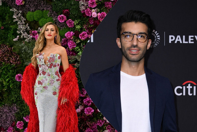 Blake Lively dan Justin Baldoni. Foto: AFP