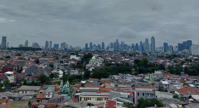 Padatnya Pemukiman di Jakarta (Sumber: Dokumentasi Penulis)