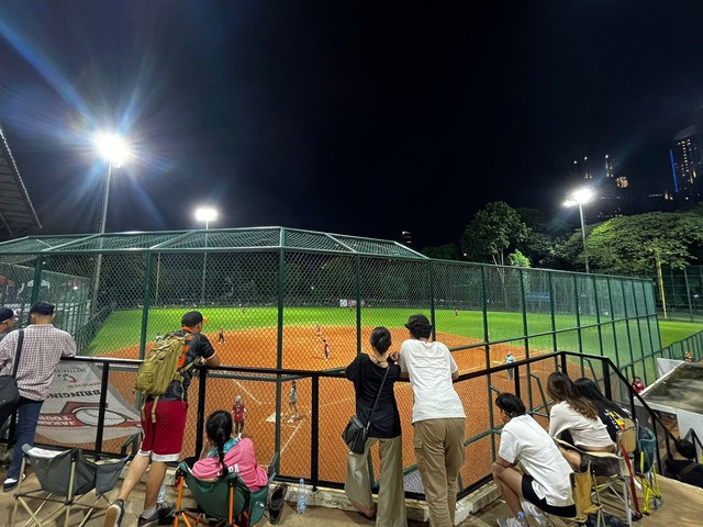 Suasana Lapangan Softball GBK, Sabtu (18/1). Foto: Rayyan Farhansyah/Kumparan