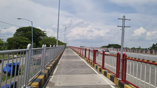 Situasi Jembatan Surabaya-Madura (Suramadu) pada Minggu (19/1/2025). Foto: Farusma Okta Verdian/kumparan