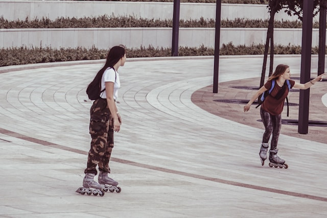 Velodrome Sepatu Roda Jatidiri Semarang. Foto hanya ilustrasi, bukan tempat sebenarnya. Sumber: Unsplash/River Fx