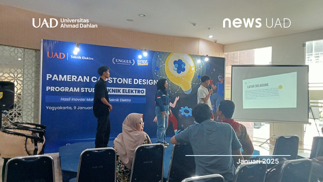 Pameran Capstone Design Teknik Elektro Universitas Ahmad Dahlan (UAD) (Dok. Ulin)