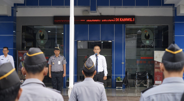 Kakanwil Kemenkum Sulbar Harap Jajarannya Sikapi Perubahan Secara Positif