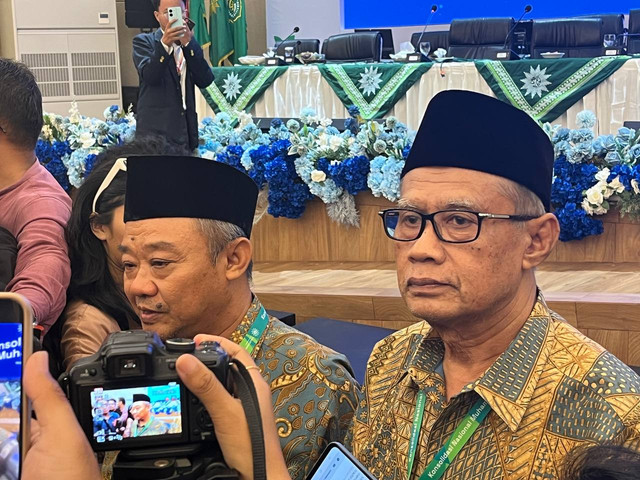 Ketua Umum PP Muhammadiyah, Haedar Nashir. (Foto: M Wulan)