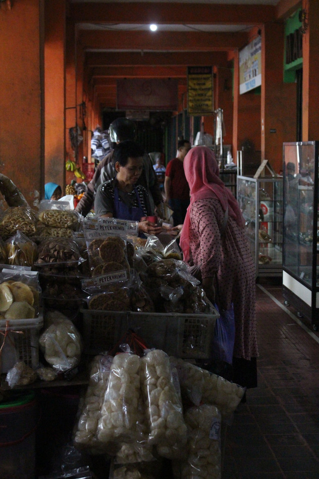 Pasar Tradisional Kranggan, Kota Yogyakarta, Daerah Istimewa Yogyakarta.