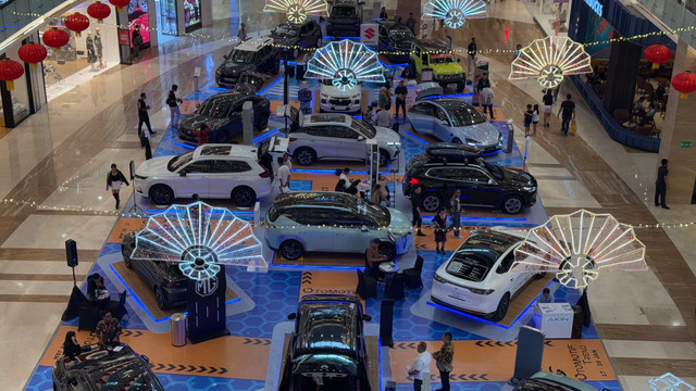 Pameran Otomotif Trend yang digelar di Grand Atrium Pakuwon Mall Jogja mulai Jumat-Minggu, 17-26 Januari 2025. Foto: Arif UT/Pandangan Jogja