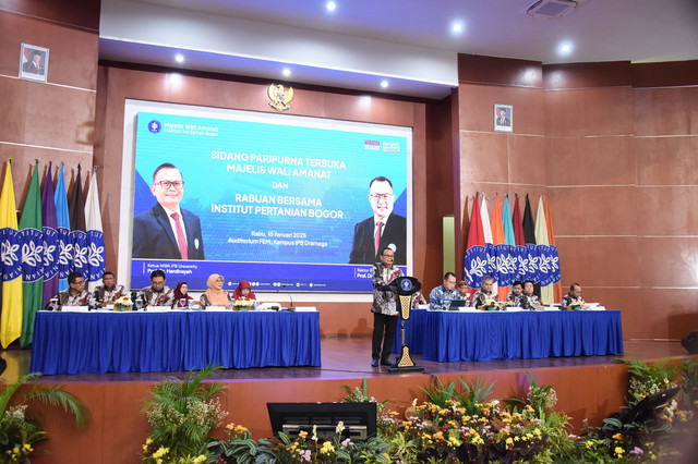 Rabuan Bersama, Rektor Sebut IPB University akan Jadi Center of Excellence Makan Bergizi Gratis