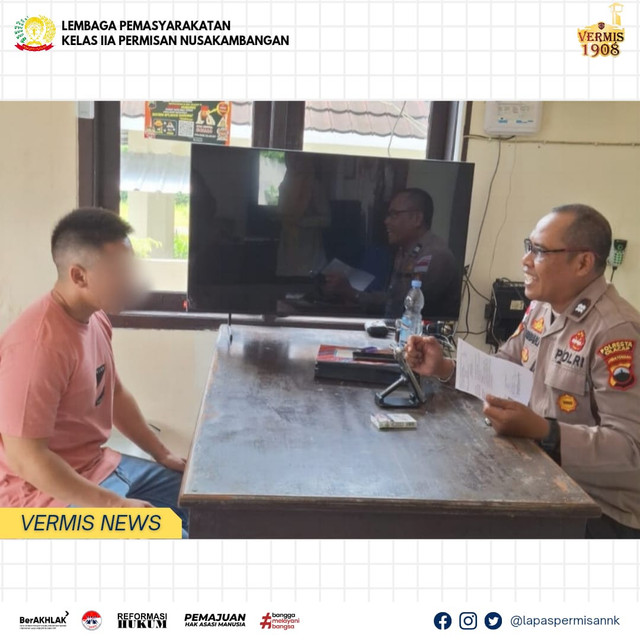 Satu WBP Warga Negara Tiongkok Dibebaskan dari Lapas Permisan