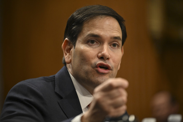 Menteri Luar Negeri Amerika Serikat Marco Rubio. Foto: Andrew Caballero-Reynolds/AFP