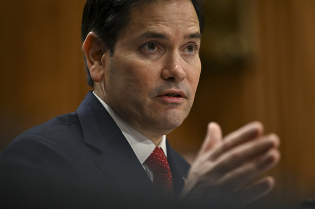 Menteri Luar Negeri Amerika Serikat Marco Rubio. Foto: Andrew Caballero-Reynolds/AFP