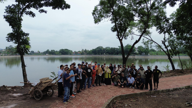 kegiatan kumpul anggota POKDARWIS Kembang Kuning