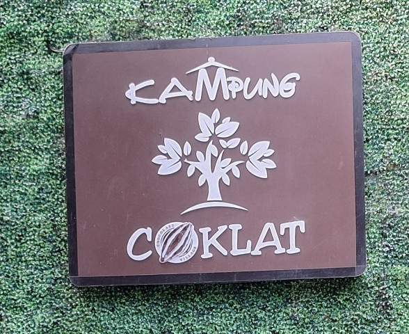 Logo Kampung Coklat. Sumber: Kamera 