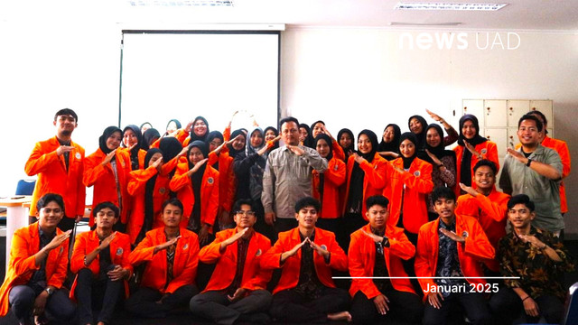 Rapat Kerja (Raker) Keluarga Besar Mahasiswa (KBM) Program Studi Pendidikan Bahasa Inggris (PBI) Universitas Ahmad Dahlan (UAD) (Dok. Dinda)