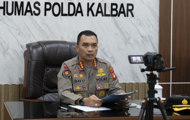 Kabidhumas Polda Kalbar, Kombes Pol. Bayu Suseno. Polda membantah tolak aduan masyarakat terkait kasus polisi tembak warga di Ketapang. Foto: Dok. Polda Kalbar