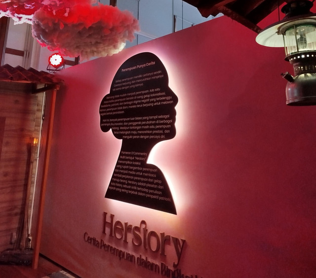 Pameran Herstory: Cerita Perempuan dalam Bingkai Uang. Sumber: dokumen pribadi