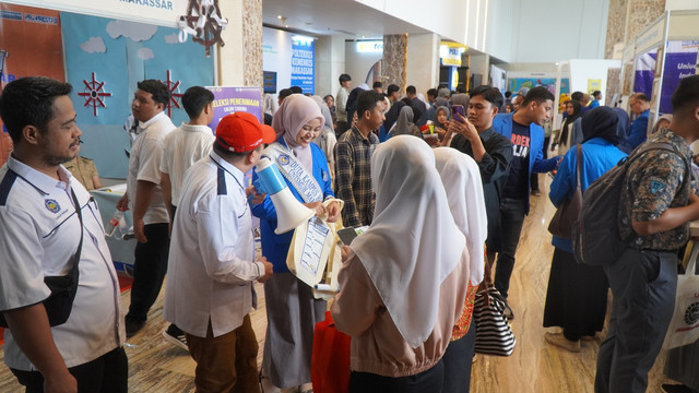 Hari Kedua Pameran LLDIKTI IX, Pendaftar Unismuh Capai 3.800 Orang