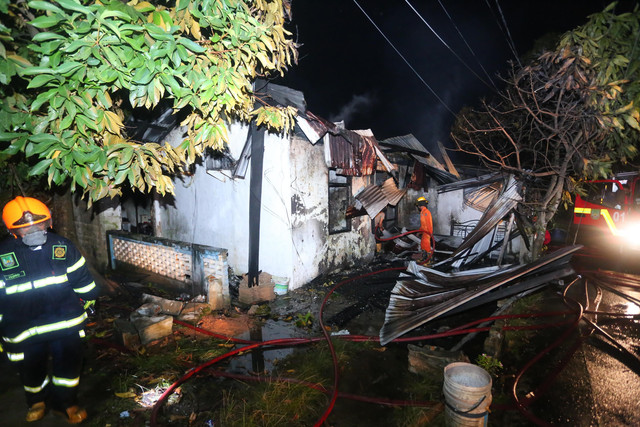 Asrama Polisi (Aspol) Polresta Barelang, Blok C, Kota Batam, pada Rabu (22/1).  Foto: Dok. Istimewa