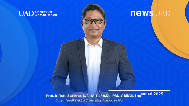 Prof. Ir. Tole Sutikno, S.T., M.T., Ph.D., IPM., ASEAN.Eng. (Dok. Dilla)