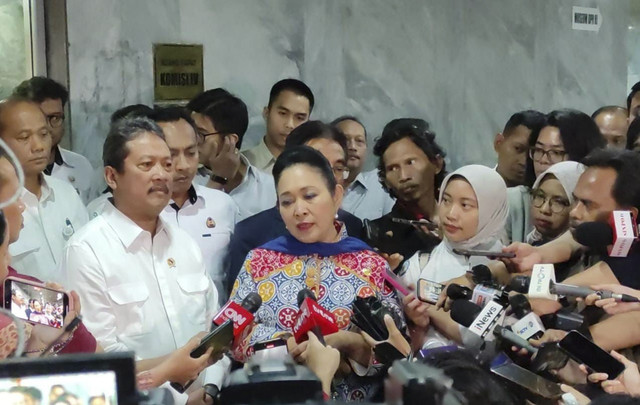 Ketua Komisi IV DPR RI Siti Hediati Hariyadi (Titiek Soeharto). Foto: Haya Syahira/kumparan