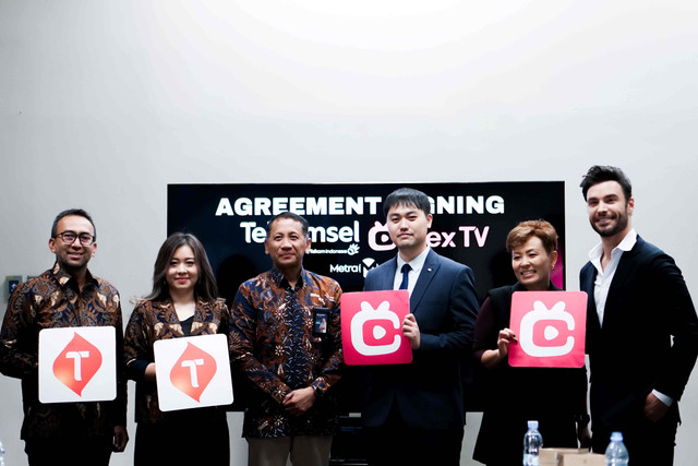 Bekerja sama dengan FlexTV, Telkomsel hadirkan Paket Bundling Premium FlexTV. Foto: Telkomsel