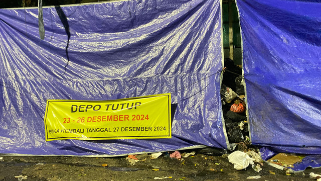 Keadaan Sampah di Tempat Pembuangan Sampah (TPS), Kotabaru Yogyakarta, Selasa (17/12/2024). Foto: Zahrani Febriana Putri/kumparan