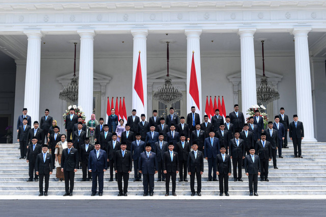 Menteri Terkaya Kabinet Merah Putih, Foto: Hafidz Mubarak A/ ANTARA FOTO