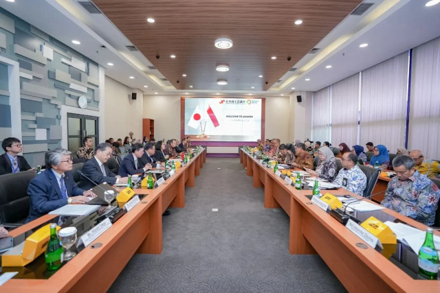 Pertemuan antara Kamar Dagang dan Industri (Kadin/JCCI) Jepang dengan Kementerian Perindustrian (Kemenperin), di Jakarta, Kamis (23/1/2025). Foto: Kemenperin