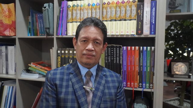 Rektor Universitas Muhammadiyah (Unismuh) Makassar Dr Ir Abd Rakhim Nanda ST, MT, IPU. 