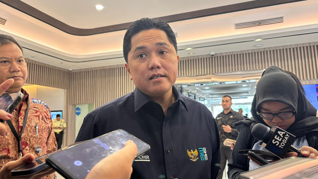 Menteri BUMN Erick Thohir. Foto: Ave Airiza Gunanto/kumparan