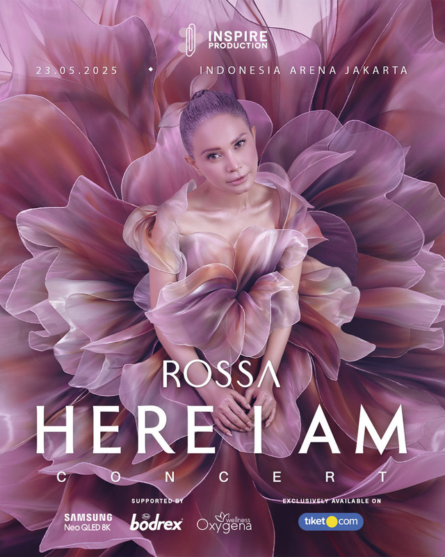 Rossa siap gelar konser "Here I Am".  Foto: Dok. Istimewa