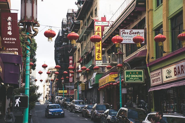 Chinatown di Amerika Serikat, foto: San Fransisco Chinatown, Pexels/Brett Sayles