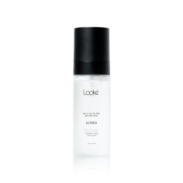 One Setting Mist Althea. apa nama produk setting mist dari Looke Cosmetics. Sumber: lookecosmetics.com