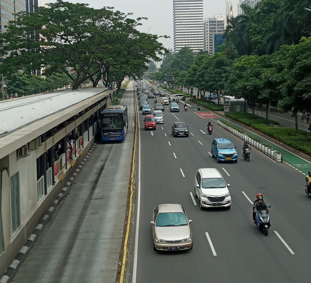 Transportasi di Jakarta (Dokumen Pribadi)