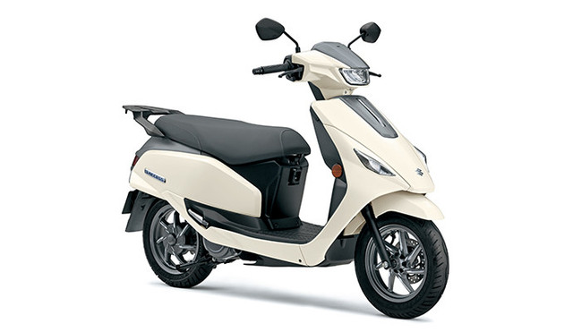 Wujud motor listrik Suzuki e-ACCESS. Foto: Suzuki