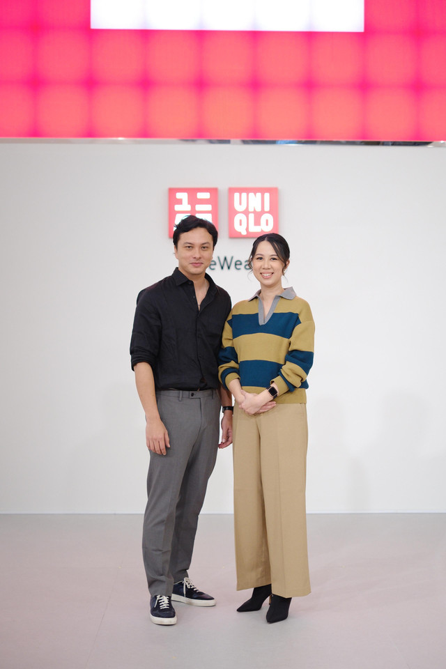 Bergaya Timeless & Basic ala Nicholas Saputra dengan Uniqlo Spring Summer 2025. Foto: dok. Uniqlo Indonesia