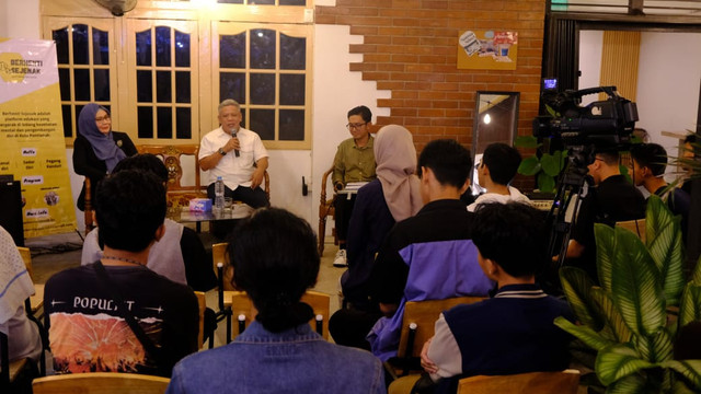 Talkshow Series 2 yang digelar Komunitas Berhenti Sejenak. Foto: Dok. Istimewa