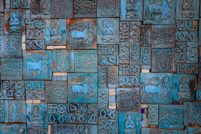 Ilustrasi manuskrip kuno Indus Valley Script. Foto: Shutterstock