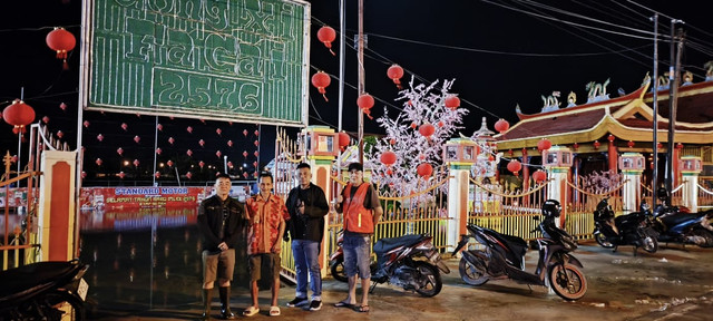 Suasana di Vihara ayri Dharma Mempawah. Foto: M. Zain/Hi!Pontianak