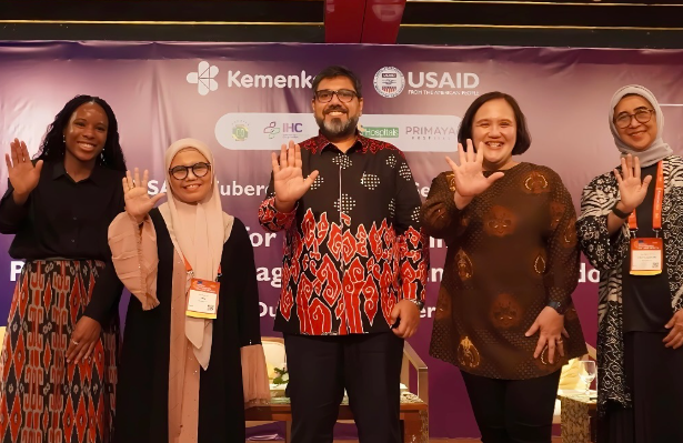 Sebuah acara kerja sama USAID dan Kemenkes dalam memberantas penyakit TBC di Indonesia, 15 November 2024. Foto: Instagram/@usaidtbps_id