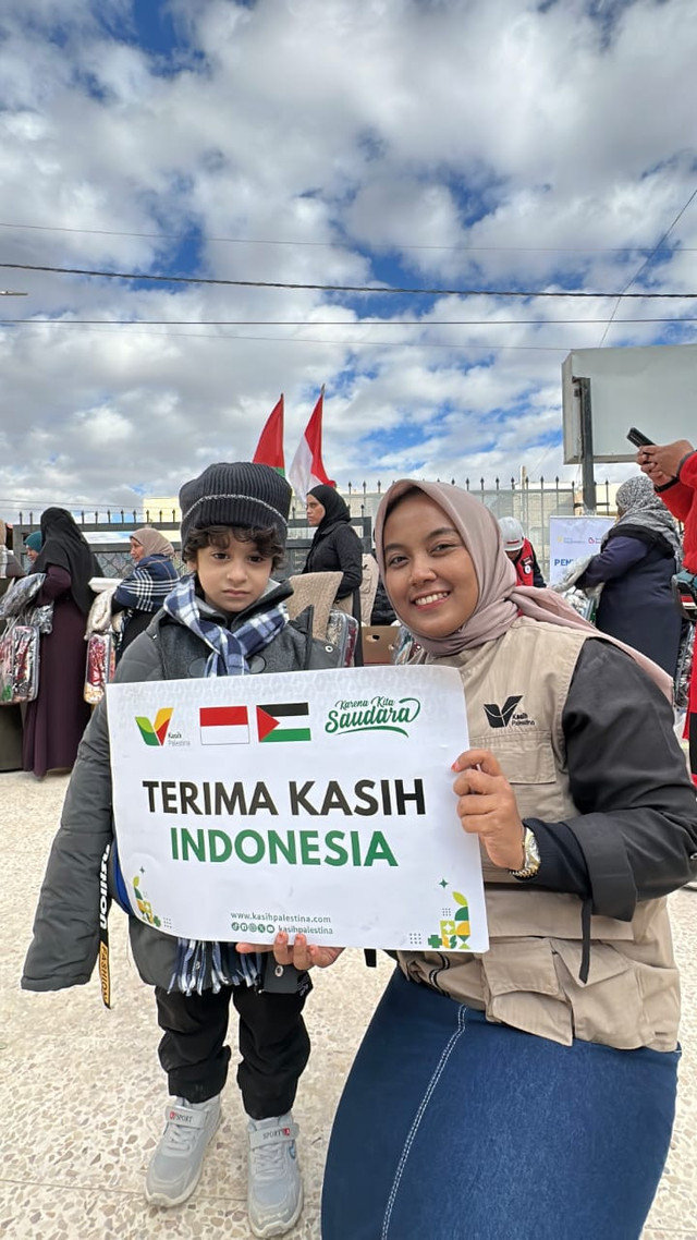 Selain penyaluran bantuan, tim Kasih Palestina juga melakukan kunjungan strategis ke KBRI di Yordania, kantor UNRWA (United Nations Relief and Works Agency), serta bertemu dengan JHCO (Jordan Hashemite Charity Organization). Foto : istimewa