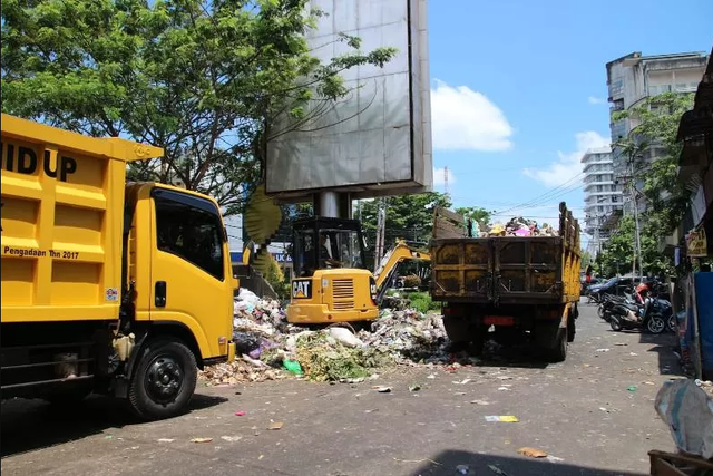 Tempat pembuangan sampai di Pasar Mawar Pontianak. Foto: Dok. Istimewa