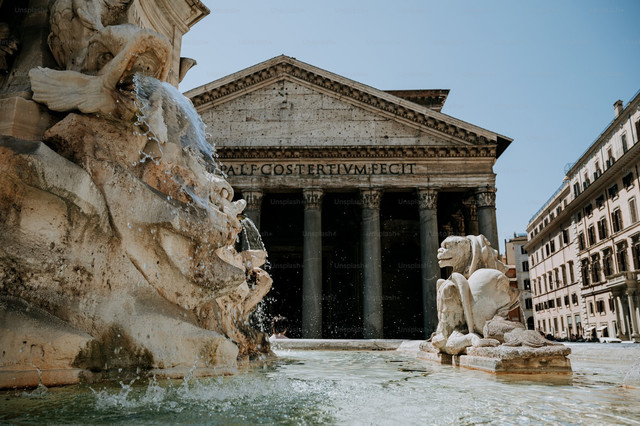 Sejarah Pantheon,Unsplash/Virginia Marinova