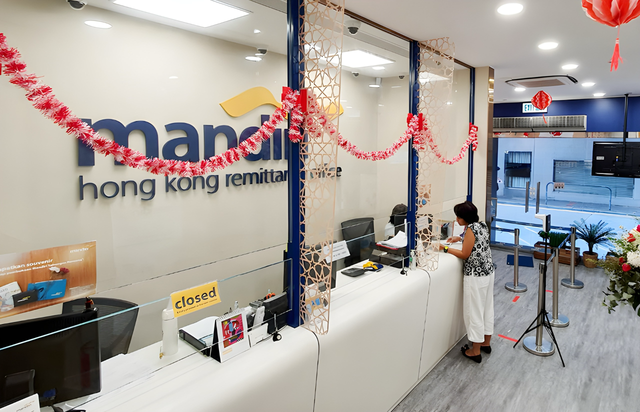 Kantor Bank Mandiri di Hong Kong. Foto: Dok. Bank Mandiri