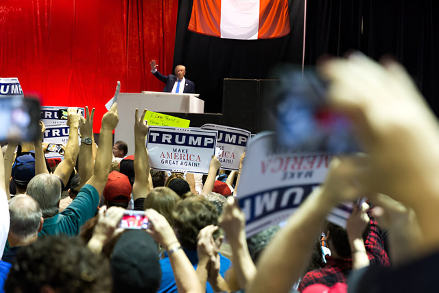 Kampanye Donald Trump. Foto: olya_steckel/istochkphoto.com