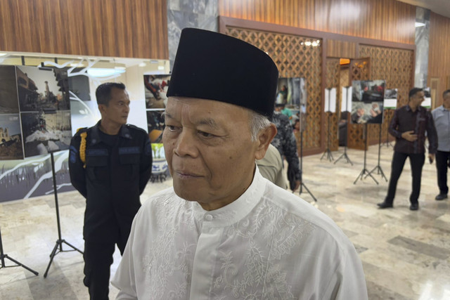 Wakil Ketua MPR RI Hidayat Nur Wahid di Kompleks Parlemen, Jakarta, Jumat (31/1/2025). Foto: Abid Raihan/kumparan