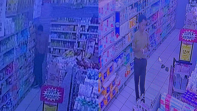 Remaja yang diduga melakukan pelecehan terhadap dua bocah di minimarket Jalan ZA Pagar Alam, Kedaton, Bandar Lampung. | Foto: Dok Istimewa