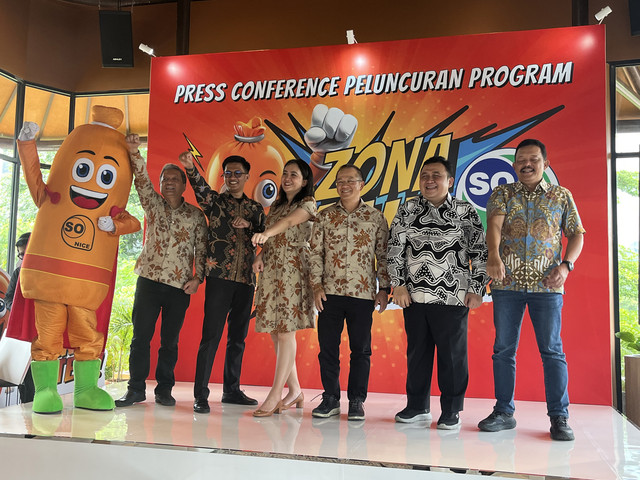 Press Conference Peluncuran Program Zona Main So Nice - Jagoannya Jajanan Protein di Kuningan, Jakarta. Foto: Nabilla Fatiara/kumparan