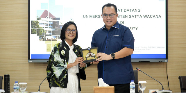 IPB University Sambut Kunjungan Benchmarking Universitas Kristen Satya Wacana