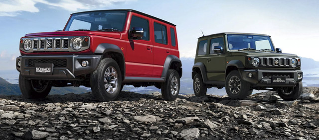 Suzuki Jimny Nomade 5-pintu yang dijual di Jepang. Foto: Dok. Suzuki