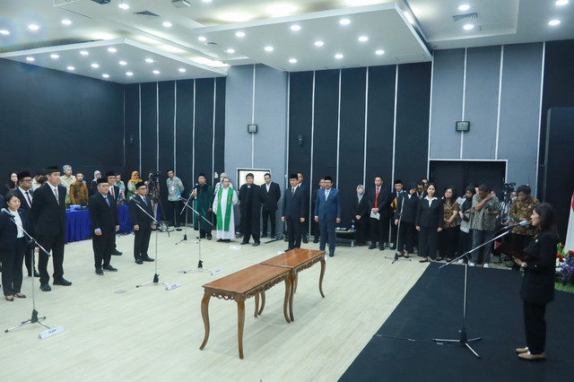 Menteri Komunikasi dan Digital (Menkomdigi) Meutya Hafid melakukan rotasi besar-besaran dengan merombak 80% pejabat pimpinan tinggi pratama (eselon II) dalam tahap kedua restrukturisasi kementerian. Foto: Dok. Komdigi
